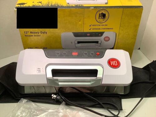 12" Heavy Duty Vacuum Sealer, Appears New - Lot 631