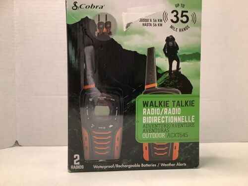 Cobra Walkie Talkie, One side of charger doesn't charge, Ecommerce Return - Lot 669