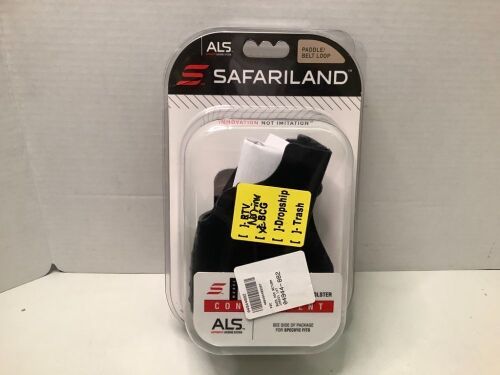 Safariland Paddle/Belt Loop Holster, Appears New - Lot 681