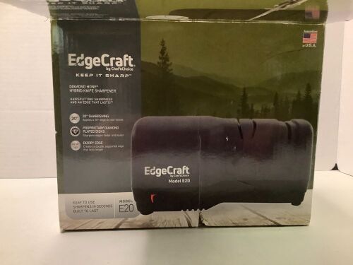EdgeCraft Diamond Hone Hybrid Knife Sharpener, Appears New - Lot 683