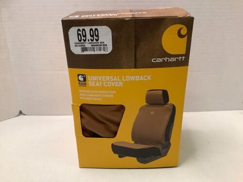 Carhartt Universal Lowback Seat Cover, Appears New - Lot 708