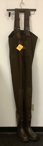 Mens Felt Sole Waders, 10R, E-Commerce Return - Lot 3