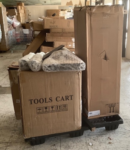 Salvage Pallet, Presorted Items Will Be Broken, Damaged and Have Missing Items, E-Comm Return, SOLD AS IS - Lot 8A