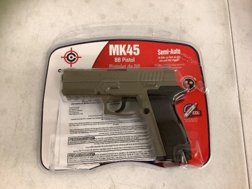 Crosman MK45 CO2 BB Pistol, Untested, E-Commerce Return, 39.99 - Lot 20