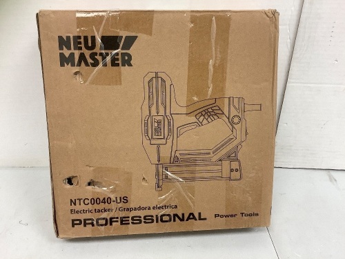 NeuMaster Electric Tacker, Powers Up, E-Commerce Return - Lot 63