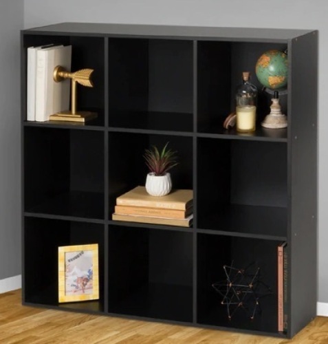BCP 9-Cube Bookshelf, Appears new, Retail 129.99 - Lot 73