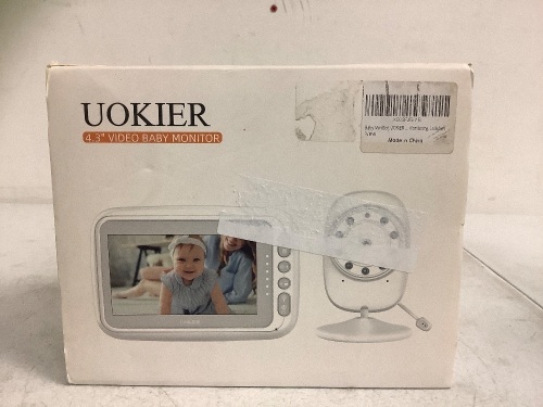 Uokier Video Baby Monitor, Untested, E-Commerce Return - Lot 110