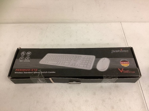 Periduo-610 Wireless Scissor Switch Combo, Untested, E-Commerce Return - Lot 130
