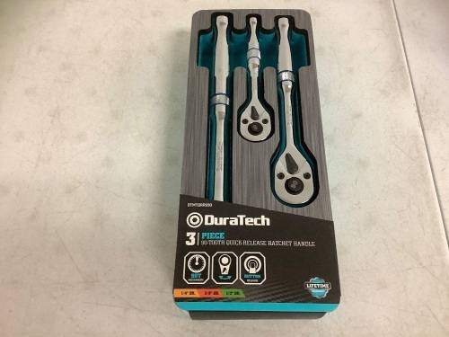 Duratech 90 Tooth Quick Release Ratchet Handle, Appears New - Lot 137