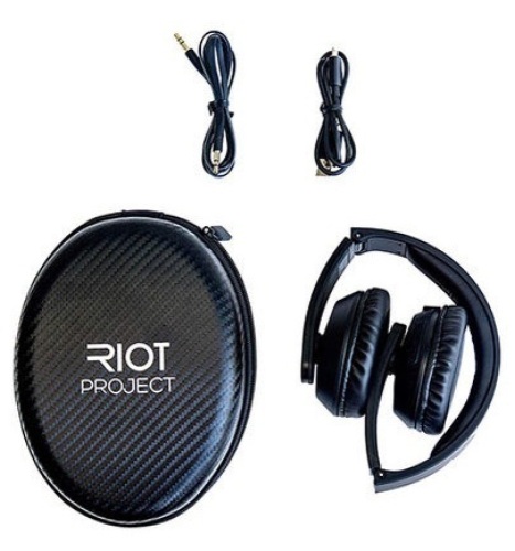 RIOT HiFi Over-Ear Headphones, E-Comm Return - Lot 176