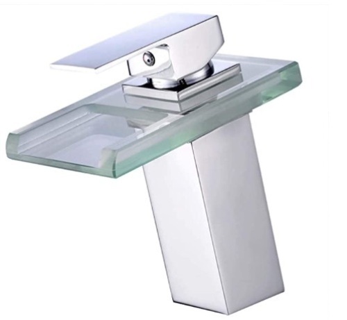 Waterfall Bathroom Sink Faucet, E-Comm Return - Lot 182