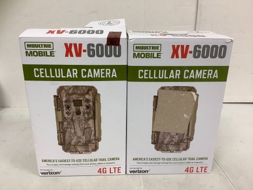 Lot of (2) Assorted Moultrie Trail Cams, E-Comm Return - Lot 183