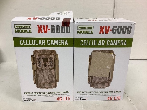 Lot of (2) Assorted Moultrie Trail Cams, E-Comm Return - Lot 195