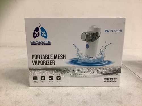 LeadLife Portable Mesh Vaporizer, New - Lot 201