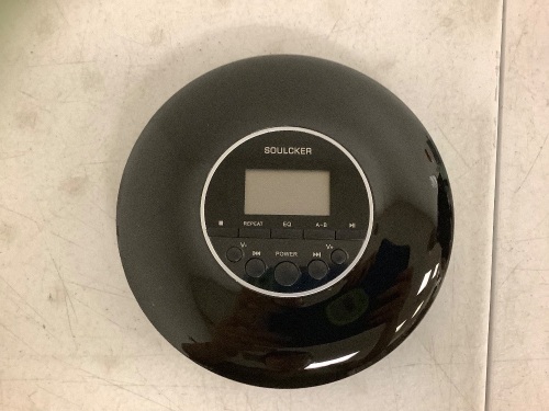 Soulcker CD Player, Powers Up, Appears New - Lot 203
