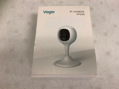Voger IP Camera, Powers Up, E-Commerce Return - Lot 207