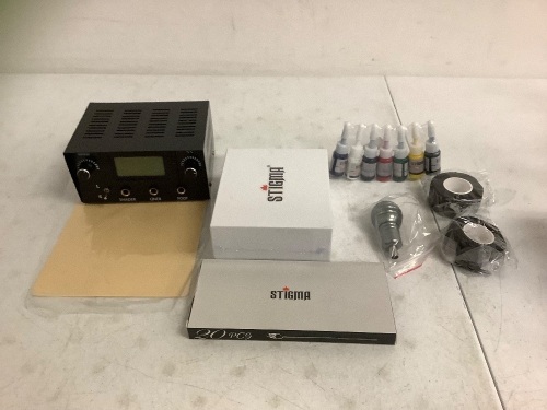 Stigma Tattoo Kit, Appears New - Lot 221