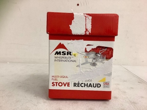 MSR Backpacking Stove, E-Commerce Return, Retail 129.95 - Lot 232