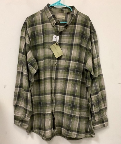 Hobbs Creek Mens Flannel Shirt, 2XL, New - Lot 235