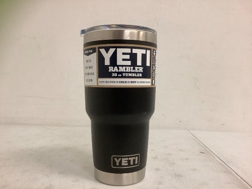 Yeti Tumbler, Missing Lid Slider, Appears New - Lot 236