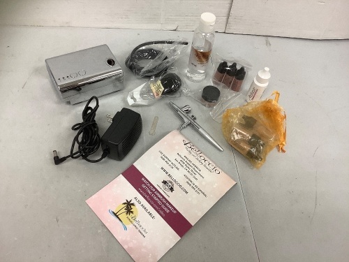 Airbrush Makeup Kit, Powers Up, E-Commerce Return - Lot 255