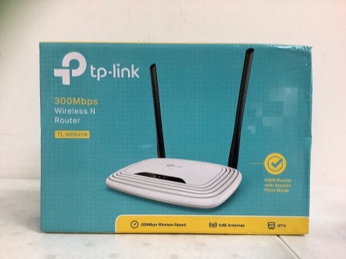 Tp-Link Wireless Router, Powers Up, E-Commerce Return - Lot 259