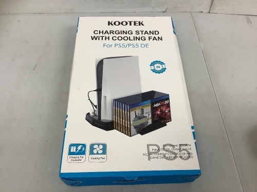 Kootek Charging Stand w/ Cooling Fan, E-Comm Return - Lot 271