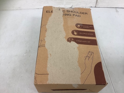 Electric Shoulder Heating Pad, Powers Up, E-Commerce Return - Lot 287
