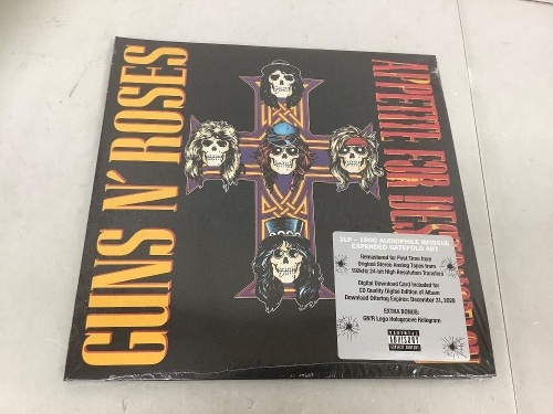 Guns N Roses Vinyl Record, New - Lot 299