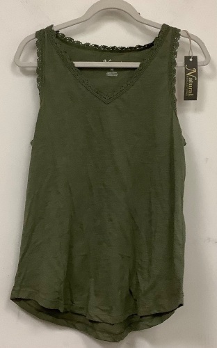 Natural Reflections Womens Tank Top, M, New - Lot 314