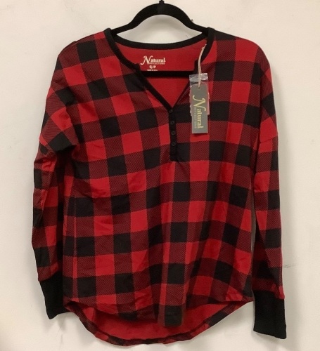 Natural Reflections Womens Lounge Shirt, S, New - Lot 318