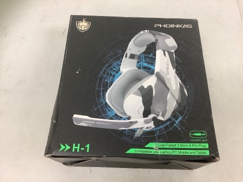 Phoinkas Gaming Headseat, Untested, E-Commerce Return - Lot 341