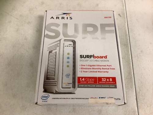 Arris SurfBoard Modem, Powers Up, Appears New - Lot 374