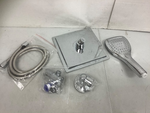 DreamSpa Rainfall Shower Head/Handheld Combo, E-Commerce Return - Lot 389