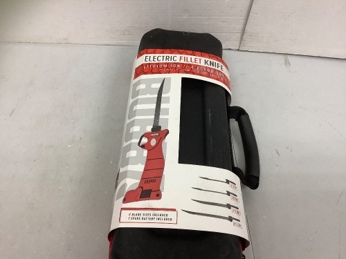 Bubba Electric Fillet Knife, Powers Up, Appears New - Lot 393