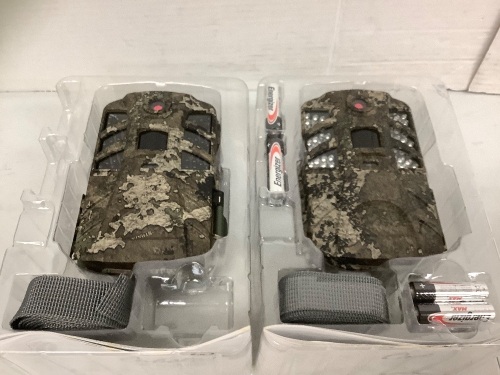 Lot of (2) Assorted Trail Cams, E-Comm Return - Lot 398