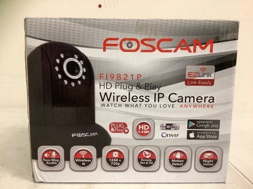 Foscam Wireless IP Camera, Untested, E-Commerce Return - Lot 441