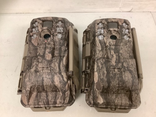 Lot of (2) Assorted Moultrie Trail Cams, E-Comm Return - Lot 448