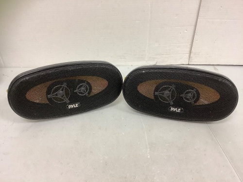 Pyle Three Way Speakers, E-Commerce Return - Lot 461