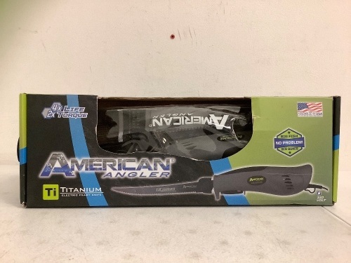 American Angler Electric Filet Knife, Works, E-Commerce Return - Lot 463