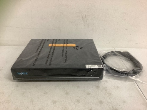 Reolink PoE NVR 8, Powers Up, Appears New - Lot 472
