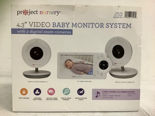 Video Baby Monitoring System, Untested, E-Commerce Return - Lot 477