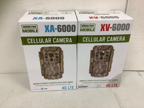Lot of (2) Moultrie Trail Cameras, Untested, E-Commerce Return - Lot 508