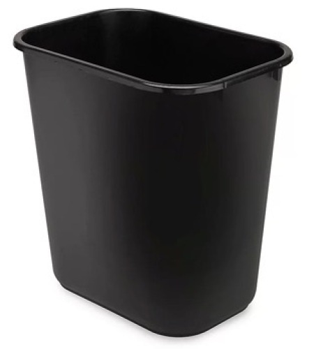 Desk Side Wastebasket, 7 gal, E-Comm Return - Lot 510