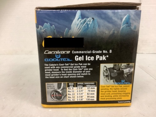 Gel Ice Pack for a Meat Grinder, E-Commerce Return - Lot 518
