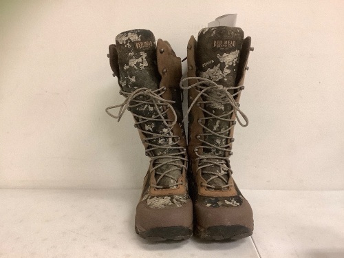 RedHead Mens Boots, 10.5W, E-Commerce Return - Lot 524