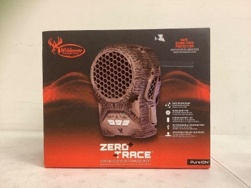 Wildgame Innovations Zero Trace Scent Concealment, Powers Up, E-Commerce Return - Lot 609