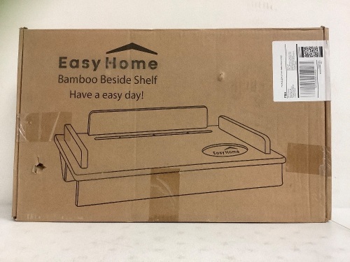 Bamboo Bedside Shelf, Appears New - Lot 619