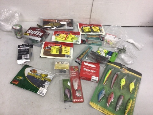 Lot of (20) Assorted Fishing Supplies, E-Comm Return - Lot 624