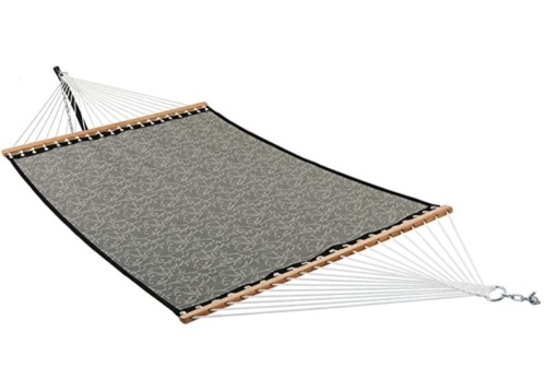 Patio Watcher Quilted Fabric Hammock, Appears New - Lot 632